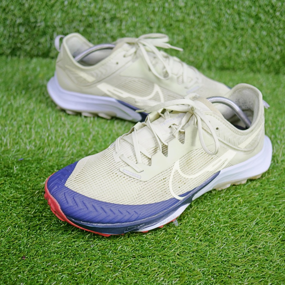 Nike Terra Kiger 8 Trail Shoes Olive Blue Red - Mens Size 12